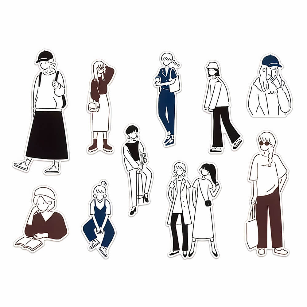 samolepky mind wave - simple girl 2